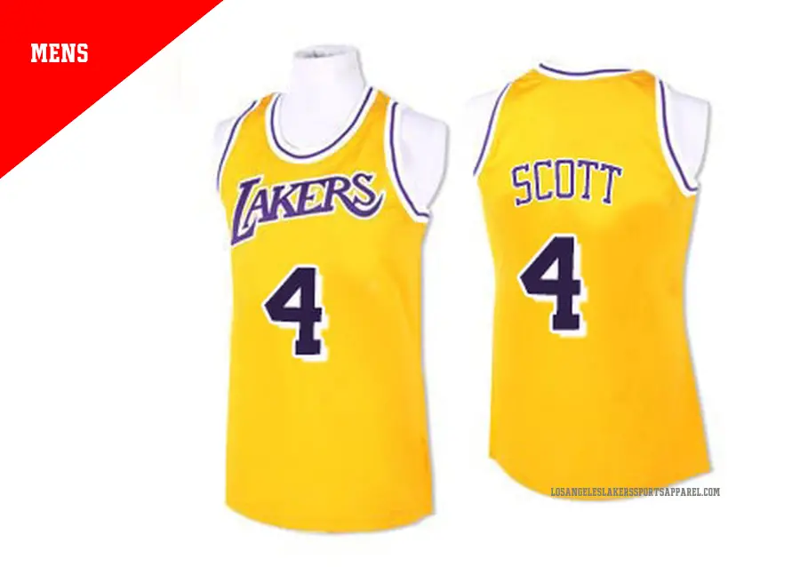 S*g様 レイカーズ　バイロンスコット　ジャージ Byron Scott Jersey, Byron Scott Swingman, Fast Break Replica