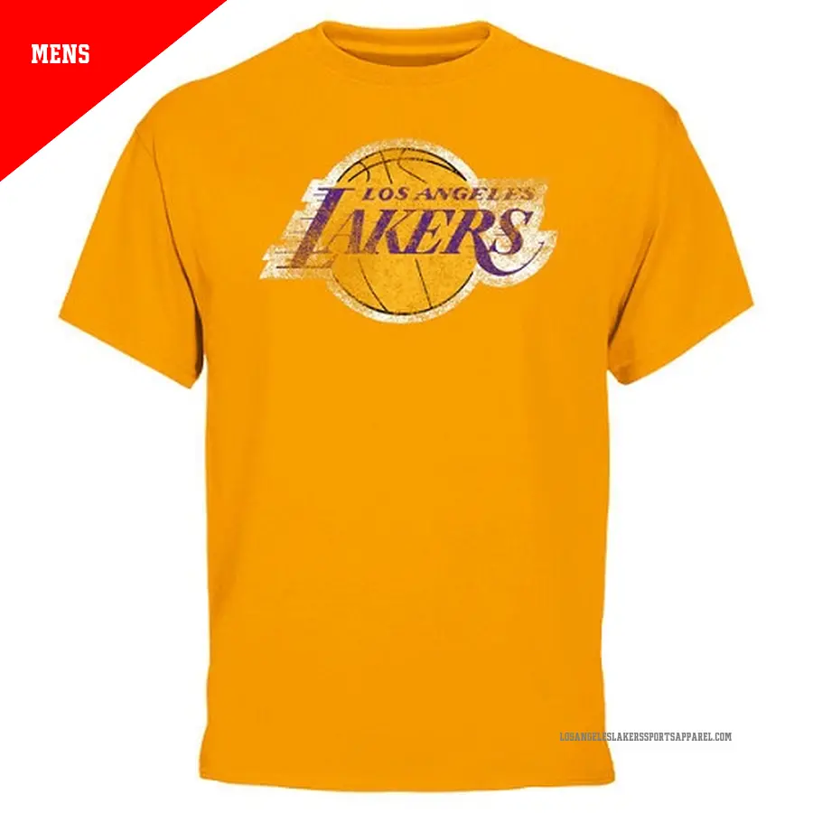 Men's Los Angeles Lakers Gold Big & Tall Team T-Shirt